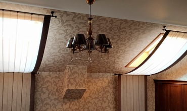 Пошив штор-кафе в десткой в стиле "Неоклассика"