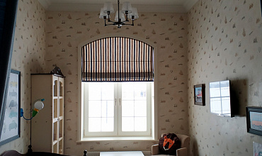 Пошив римских штор в детской в стиле "Кантри"