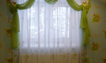 Пошив штор на тесьме в детской в стиле "Современный"