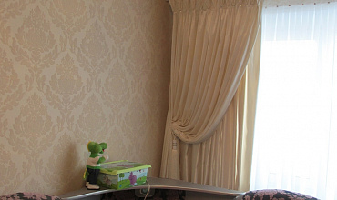 Пошив штор на тесьме в гостиной в стиле "Неоклассика"