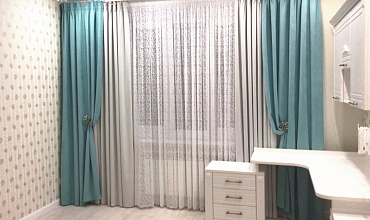 Пошив штор на тесьме в детской в стиле "Современный"