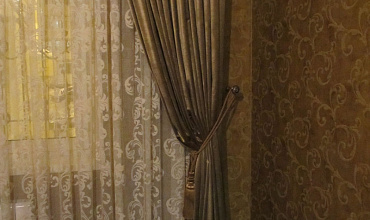 Пошив штор на тесьме в гостиной в стиле "Классика"