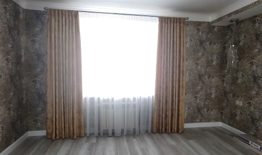 Пошив штор на люверсах в кабинете в стиле "Современный"